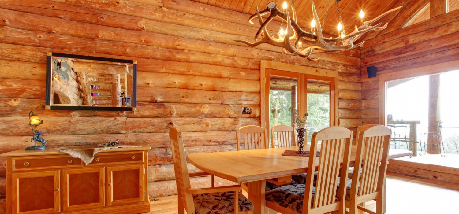 Detailed timber and stone work on a Tahoe home